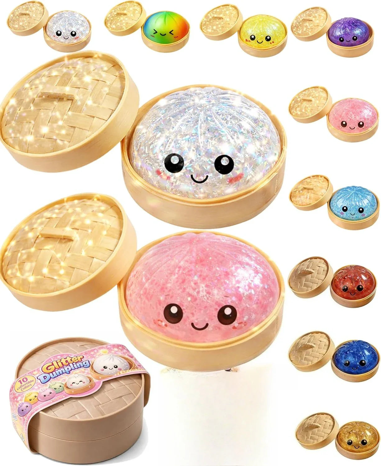 Colorful Stress-Relief Dumpling Toy