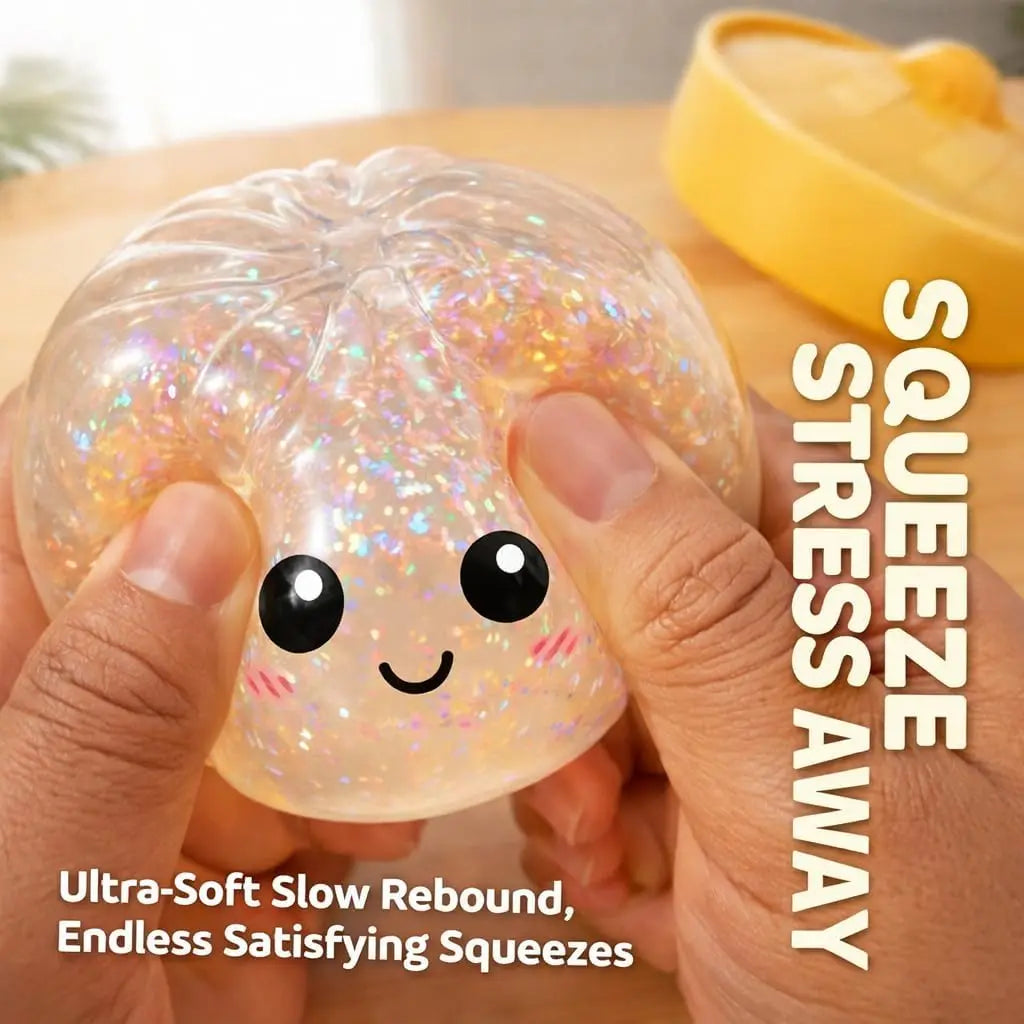 Colorful Stress-Relief Dumpling Toy